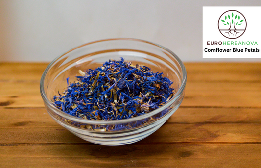 Cornflower Blue Petals, European Wild Harvest, Organic